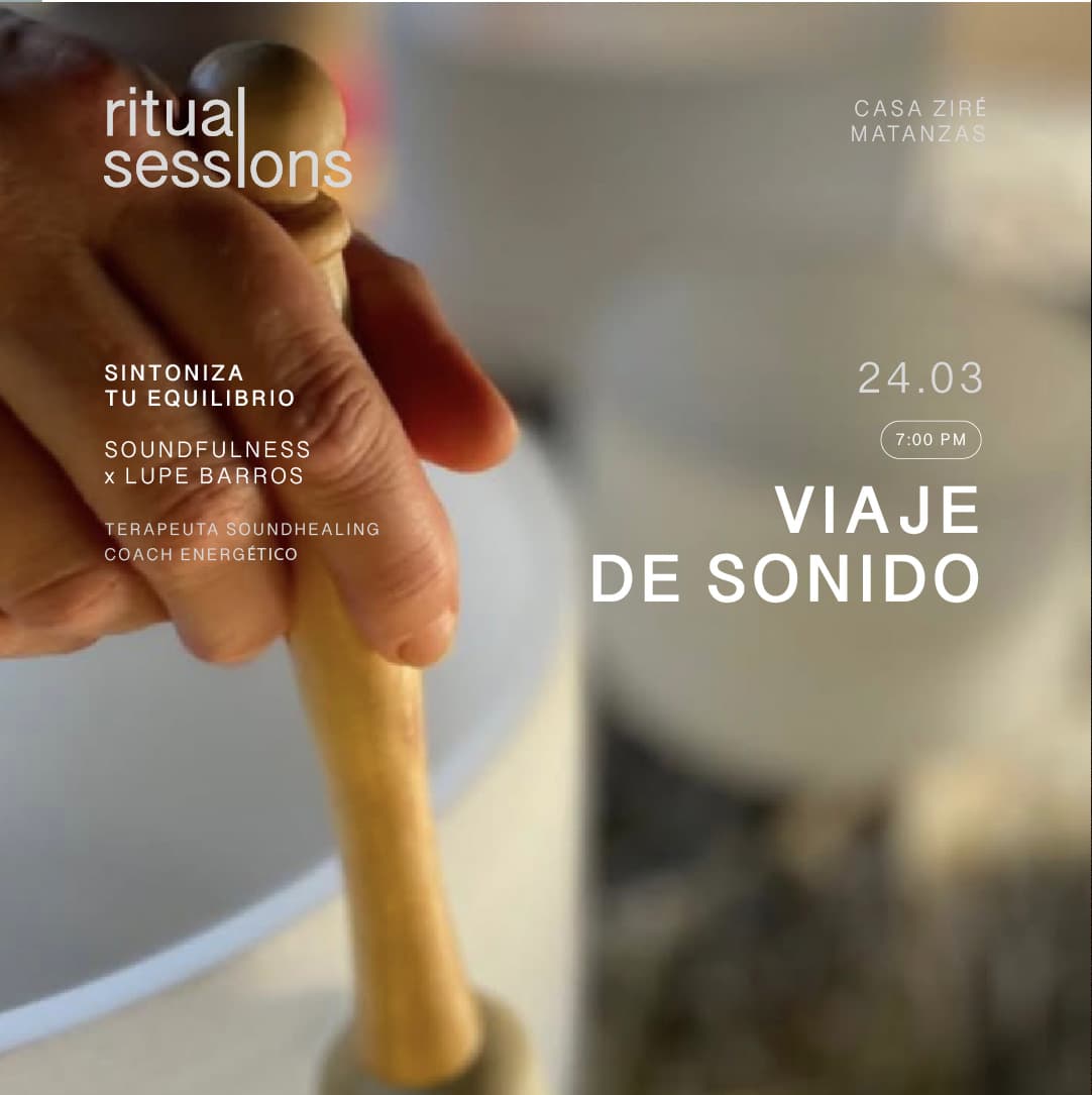 Viaje de Sonido x Soundfulness by Lupe Barros image}